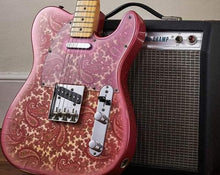 Load image into Gallery viewer, 1968 Vintage Paisley / Blue Flower Guitars (Custom Order)