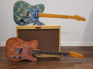 1968 Vintage Paisley / Blue Flower Guitars